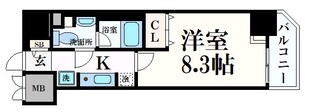 パークアクシス四ツ橋の物件間取画像